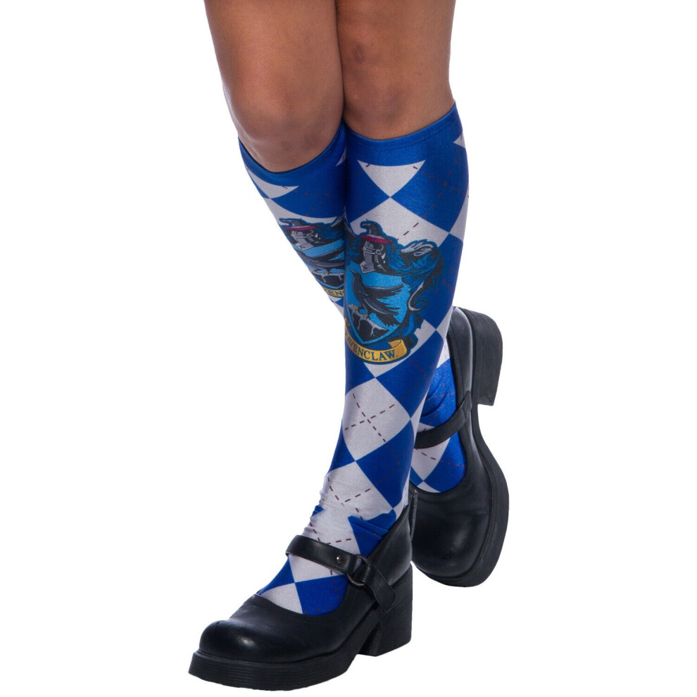 Harry Potter Unisex Adult Ravenclaw Socks Blue