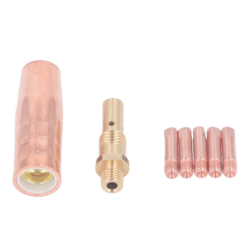 Shielding Gas Protection Mig Welder Nozzle Brass Gas Concentration Replacement For Tweco Mini Magnum100l Conical Gas Nozzle Medium Duty Applications 9071309449754