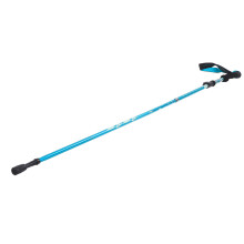 Bastone da Trekking Telescopico in Alluminio Alloy Blu Cielo, Pieghevole, 297g