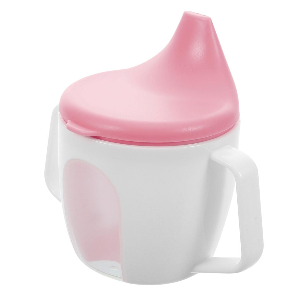 Sippy Cup with Handles and Measurement Markings, PP Baby Drinking Bottle for Newborns TravelFriendly
