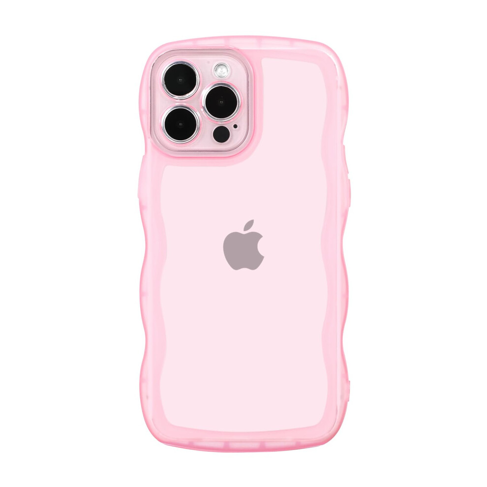 Transparent Slim Tpu Shockproof Antifingerprint Protective Case For Iphone 13 Pro Max Pink 9174973737186