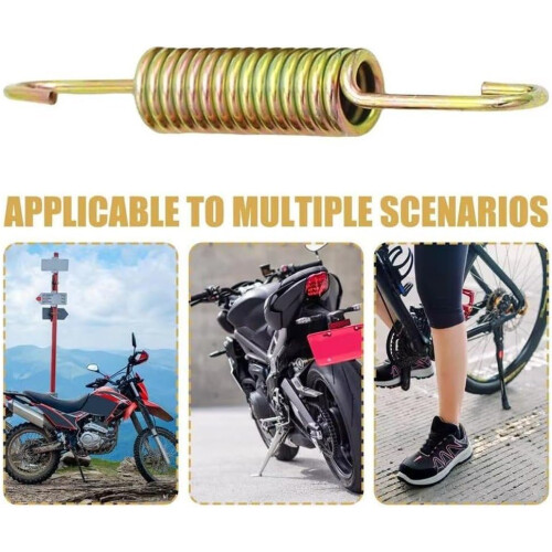 Motorcycle Kickstand Spring Durable Metal Replacement for Enhanced Parking Stability 2