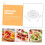 Divided Plastic Plate with Spoon and Fork, Durable Dishwasher Safe Portion Control Dinnerware 3