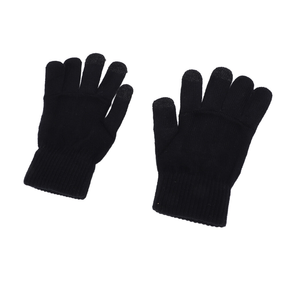 USB Heated Gloves Thickened Touchscreen Gloves for Office & Students
