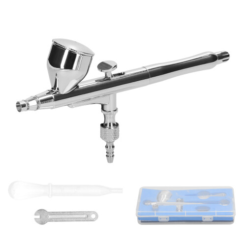 Multi-purpose 0.3mm Airbrush Set for Model Making, Art & DIY Projects 2
