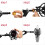 Universal Microphone Shock Mount for 4248mm Condenser Mics, Spider Web Suspension with 5/8 Adapter 3