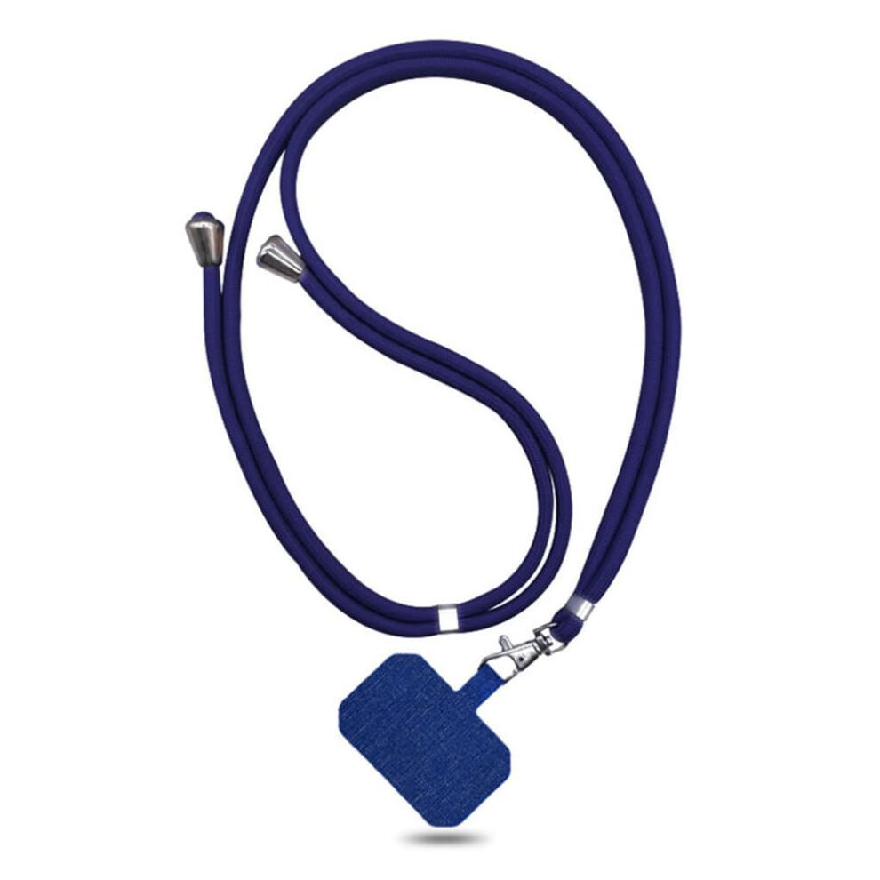 Adjustable Detachable Phone Lanyard With Secure Neck Strap For Keys And Mobile Devices Blue 9174973737940