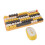 Wireless Keyboard Mouse Combo 82 Keys Bluetooth 2.4G Low Noise Yellow 1