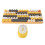 Wireless Keyboard Mouse Combo 82 Keys Bluetooth 2.4G Low Noise Yellow 14