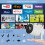 Smart Mini Projector HY300 Pro with Android TV, Dual WiFi, 4K Support, Bluetooth, Auto Keystone 5