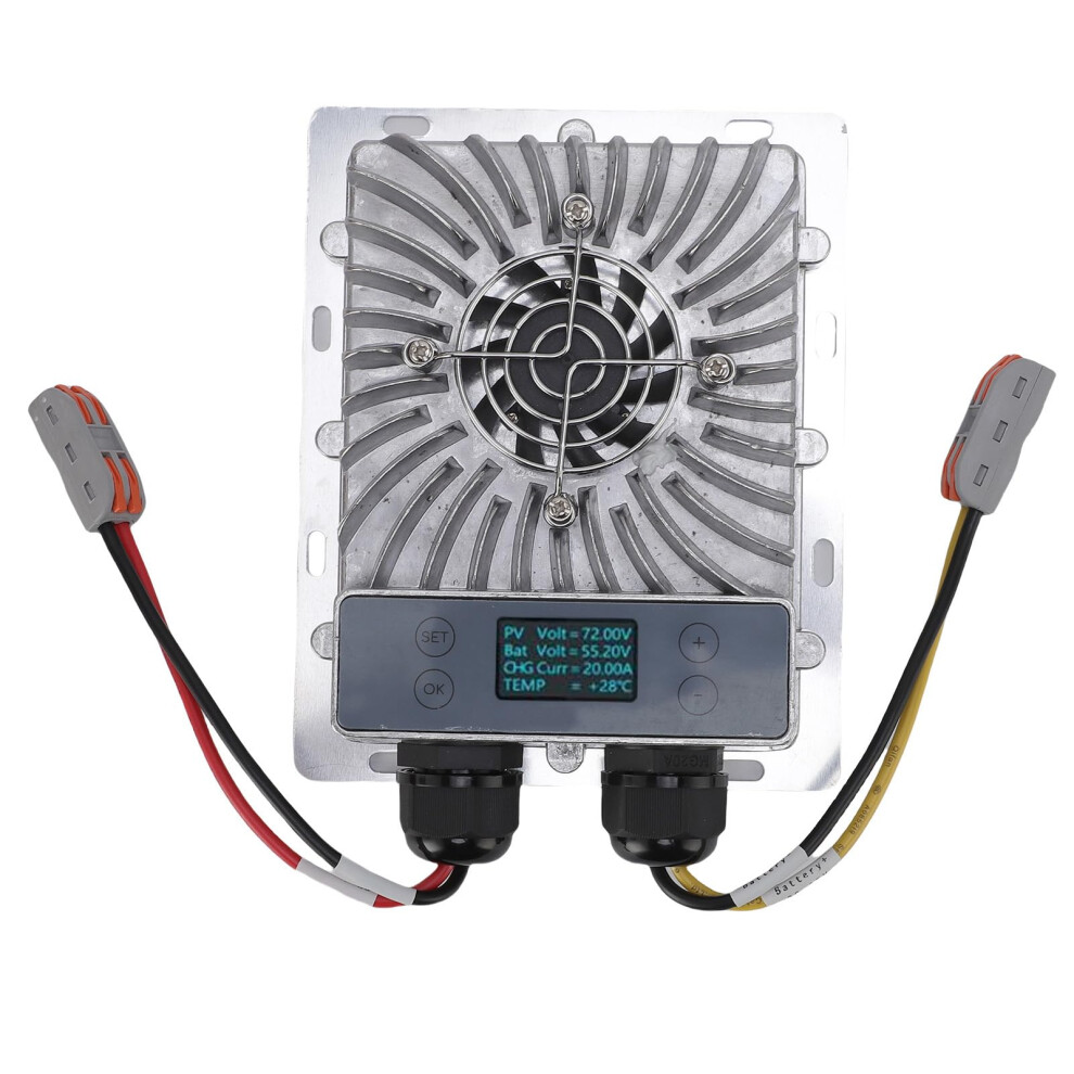 1200W Mppt Solar Charge Controller With Lcd Display For Lithium Battery And Offgrid Rv Home 9169991773667