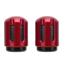Capuchons de valve de pneu pour moto en alliage d'aluminium pour Zontes 2023, rouge