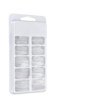 Poly Nail Gel Forms 100pcs Clear Reusable 10 Sizes Nail Extension Forms for Salon and Home Use