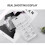 Poly Nail Gel Forms 100pcs Clear Reusable 10 Sizes Nail Extension Forms for Salon and Home Use 5