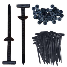 Heavy Duty Nylon Cable Ties SelfLocking Zip Ties for Automotive and WeatherResistant Use