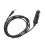 Rectangular Satellite DC Power Cable 5m 18AWG Waterproof for Mini to Car 1