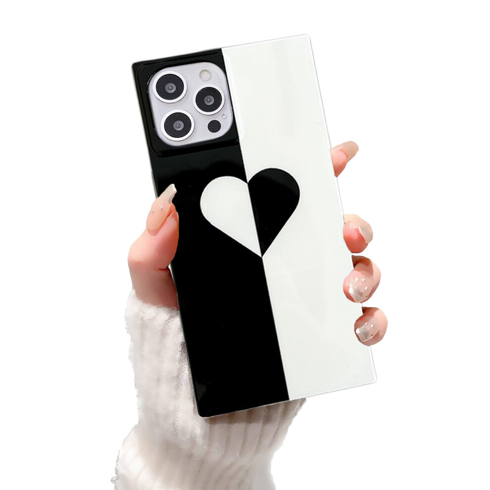 Case Shockproof Corner Protection Heart Design Striped Tpu Cover Wireless Charging For Iphone 13 Pro 9174973738565