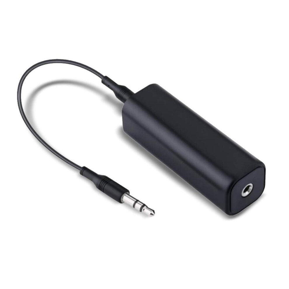 3.5Mm Audio Noise Filter And Ground Loop Isolator For Car And Home Stereo With Noise Reduction 9092120626377