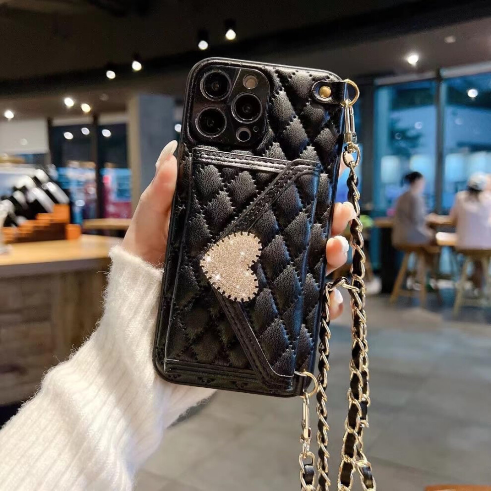 Pu Leather Wallet Case With Strap, Magnetic Detachable Shockproof Cover For Iphone 15 Pro Max 9174973739067