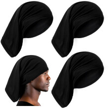 Dreadlock Cap for Men and Women, Elastic Loc Sock for Braids, Frizz Reduction, Full Hair Coverage