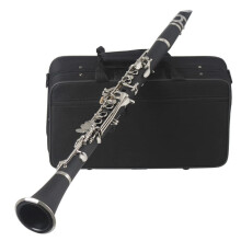 Bb Clarinet for Beginners 17 Keys Ebonite Student Model with Case Stable Intonation