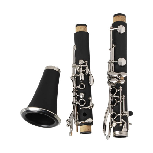 Bb Clarinet for Beginners 17 Keys Ebonite Student Model with Case Stable Intonation 2