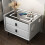 Smart Bedside Table with Wireless Fast Charging, Bluetooth Speaker, USB Port and LED Lighting 1