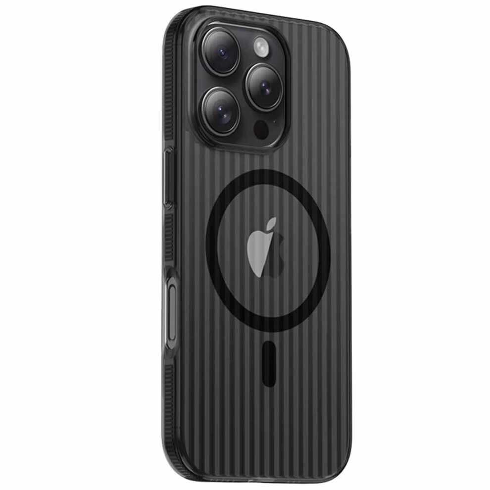 Compatible With Magsafe Military Grade Case For Iphone 16 With Shockproof Protection And Antislip Grip Black 9053599226017
