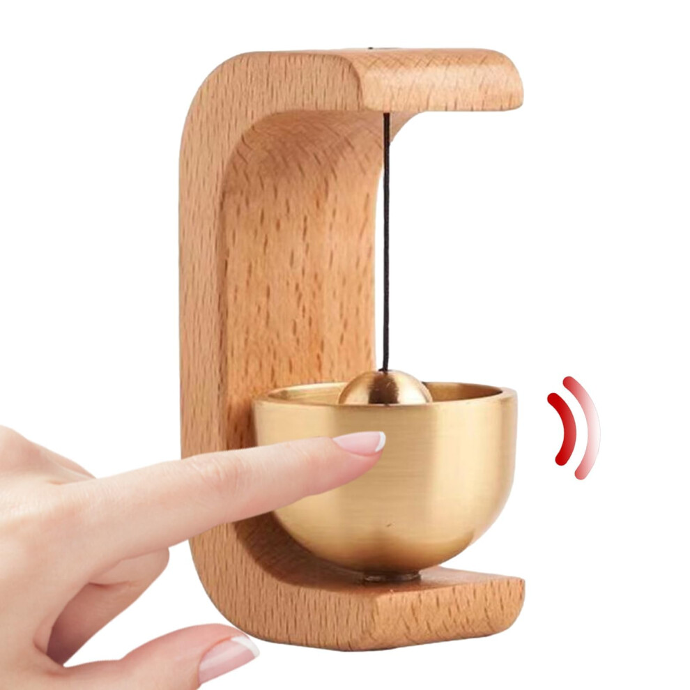 Wooden Magnetic Door Chime With Warm Pleasant Tone For Home And Store Entry Alert 9455672146876
