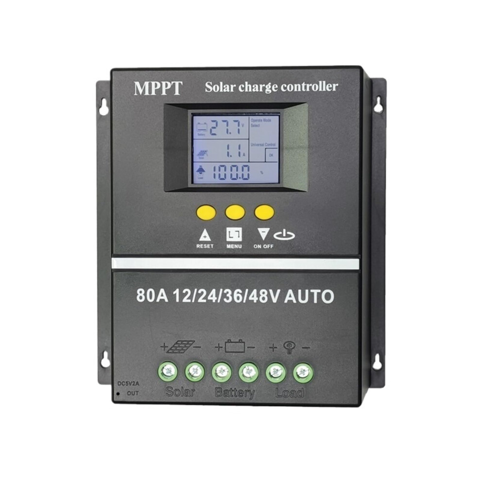 Mppt Pwm Solar Charge Controller 80A 100A 12V48v Auto Detection Offgrid Dual Usb Output 9169991776828