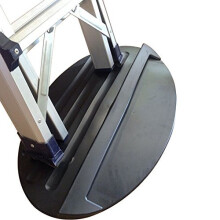 Ladder Safety Mat with AntiSlip Grip, Rubber NonSkid Stopper for Extension and Step Ladders, 27'x15.7' Floor Protection