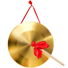 ZEAYEA 12.6 inch / 32 cm Gong Instrument, Chinese Traditional Percussion Instrum