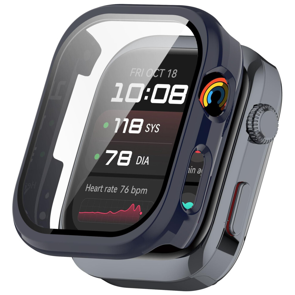 Case With Tempered Glass, Slim Impactresistant Protective Cover Ink For Huawei Watch D2 Blue 9174973739777