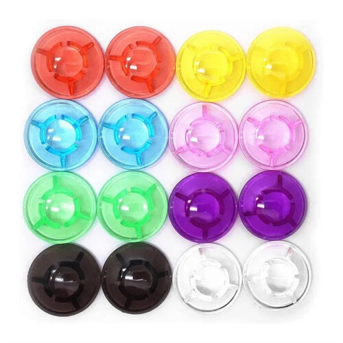 16 Pcs Multi Color Guitar Pedal Knob Covers Set Protect Knobs Prevent Accidental Adjustments 1