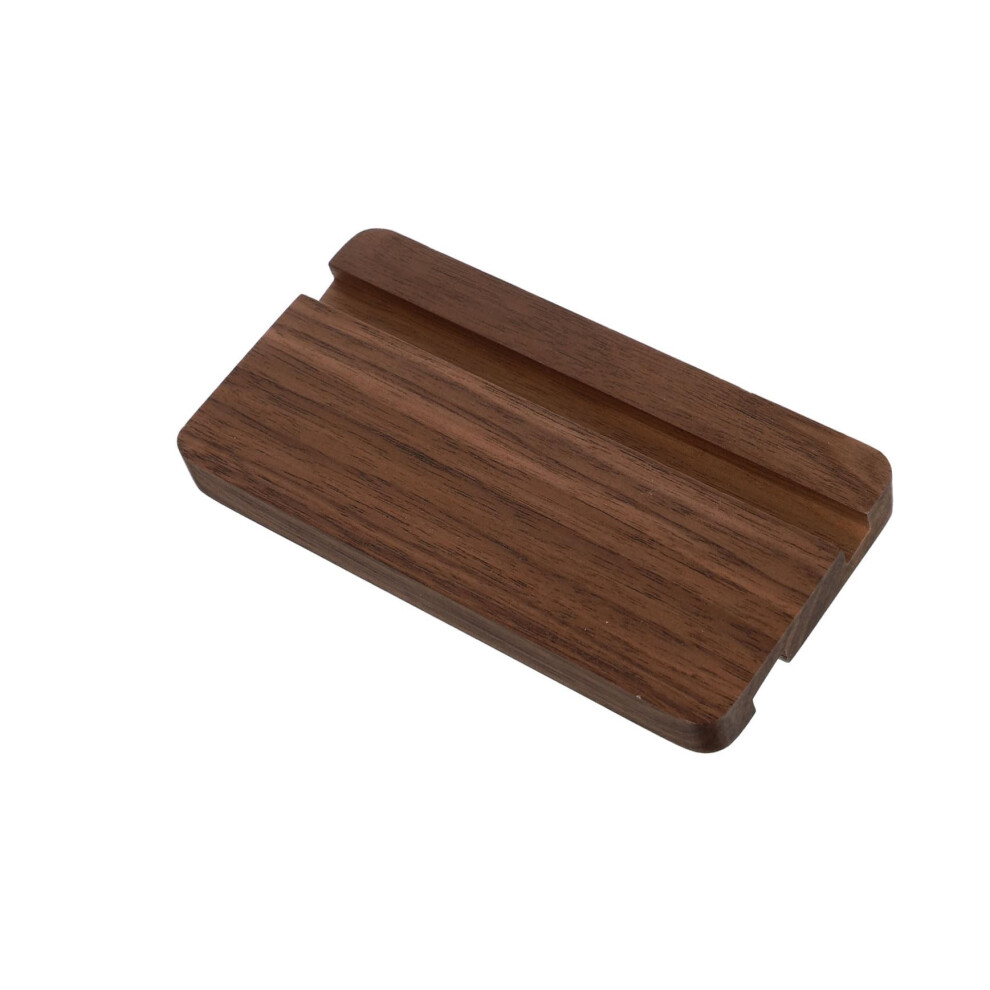 Wooden Phone Holder For Desk And Bedside Stand With Stable Upright Support And Durable Wood Texture 9053599226659