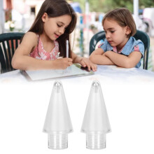 Replacement Nibs for M Pencil 2nd Gen Stylus Pen Tips Pack of 2 Transparent Fiber Scratch