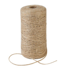 1mm 328ft Natural Jute Twine for Crafts Gardening Gift Wrapping EcoFriendly Durable Rope