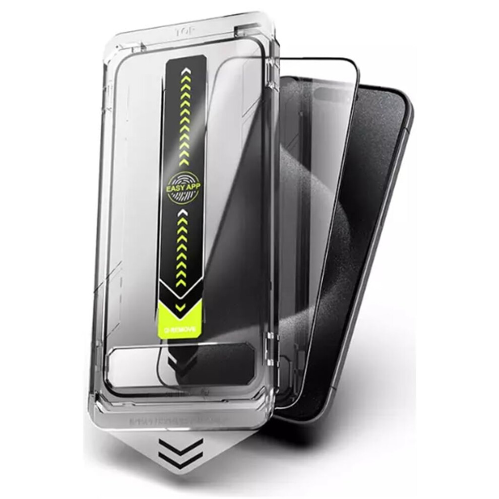 Screen Protector For Iphone 15 Pro Max 28 Privacy Antifingerprint 9H Hd Tempered Glass Dustproof 9174973740094