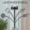 20 Inch Flexible Gooseneck Mount 3/8'16 Thread Arm for Microphone Camera Tripod Lights 2 Pack 3