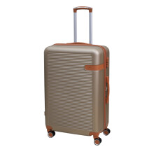 Travel Suitcase 28" Vienna Champagne Expandable Luggage Trolley 360 8-Wheel ABS