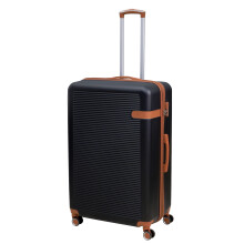 Travel Suitcase 28" Vienna Black Expandable Luggage Trolley 360 8-Wheel ABS