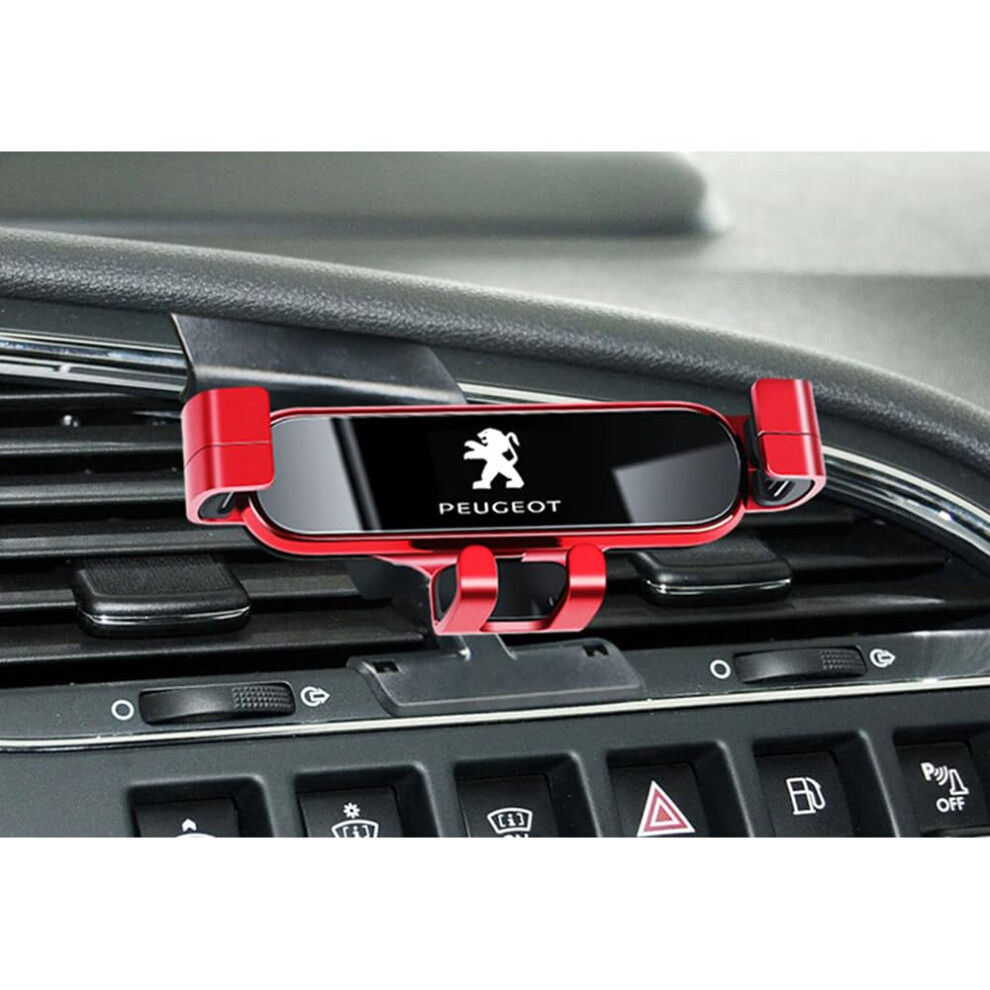 Car Phone Holder For Peugeot 3008 20132023, Super Stable Vent Mount With Onehand Use And Scratchresistant Pad 9174973740339