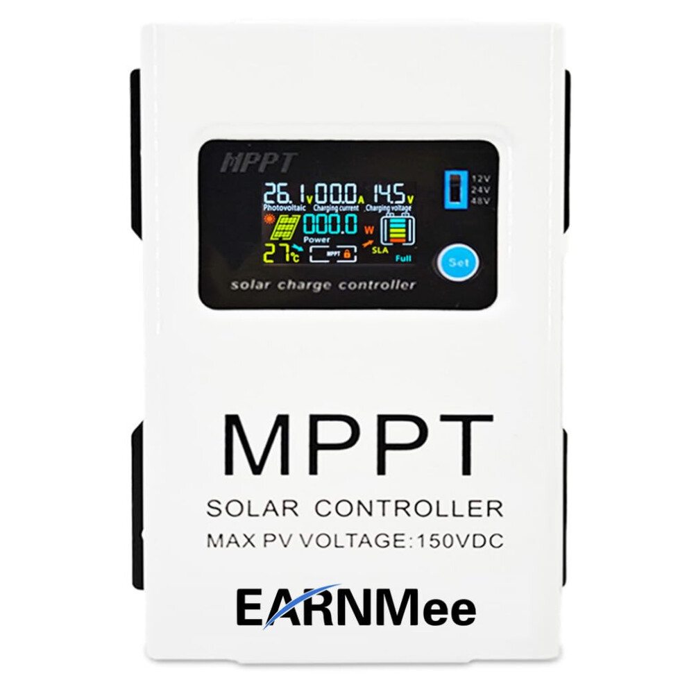 30A Mppt Solar Charge Controller 150V Dc Input 12V 24V 48V Lcd Rv Camper Lithium Leadacid 9169991779164