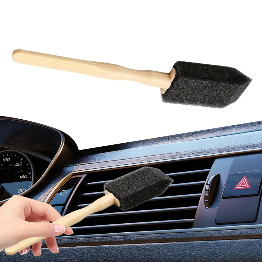 Car Detailing Brush With Soft Bristles For Air Vents And Dashboard, Ergonomic Grip For Tight Spaces 9092120628234