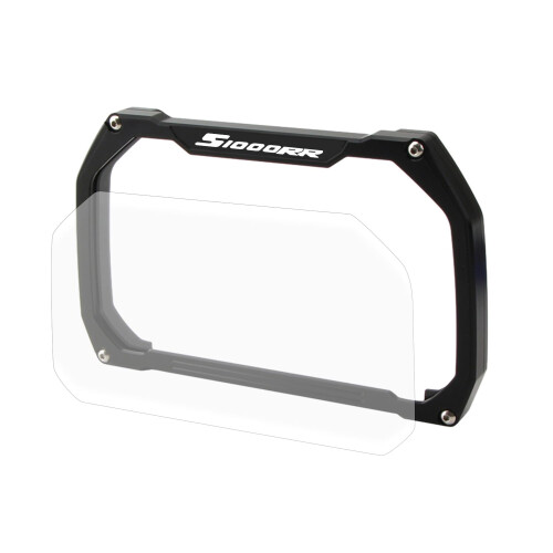 Motorcycle Dashboard Screen Protector with Impact Resistant Frame for BMW S1000RR 20202023