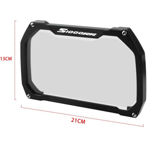 Motorcycle Dashboard Screen Protector with Impact Resistant Frame for BMW S1000RR 20202023 2