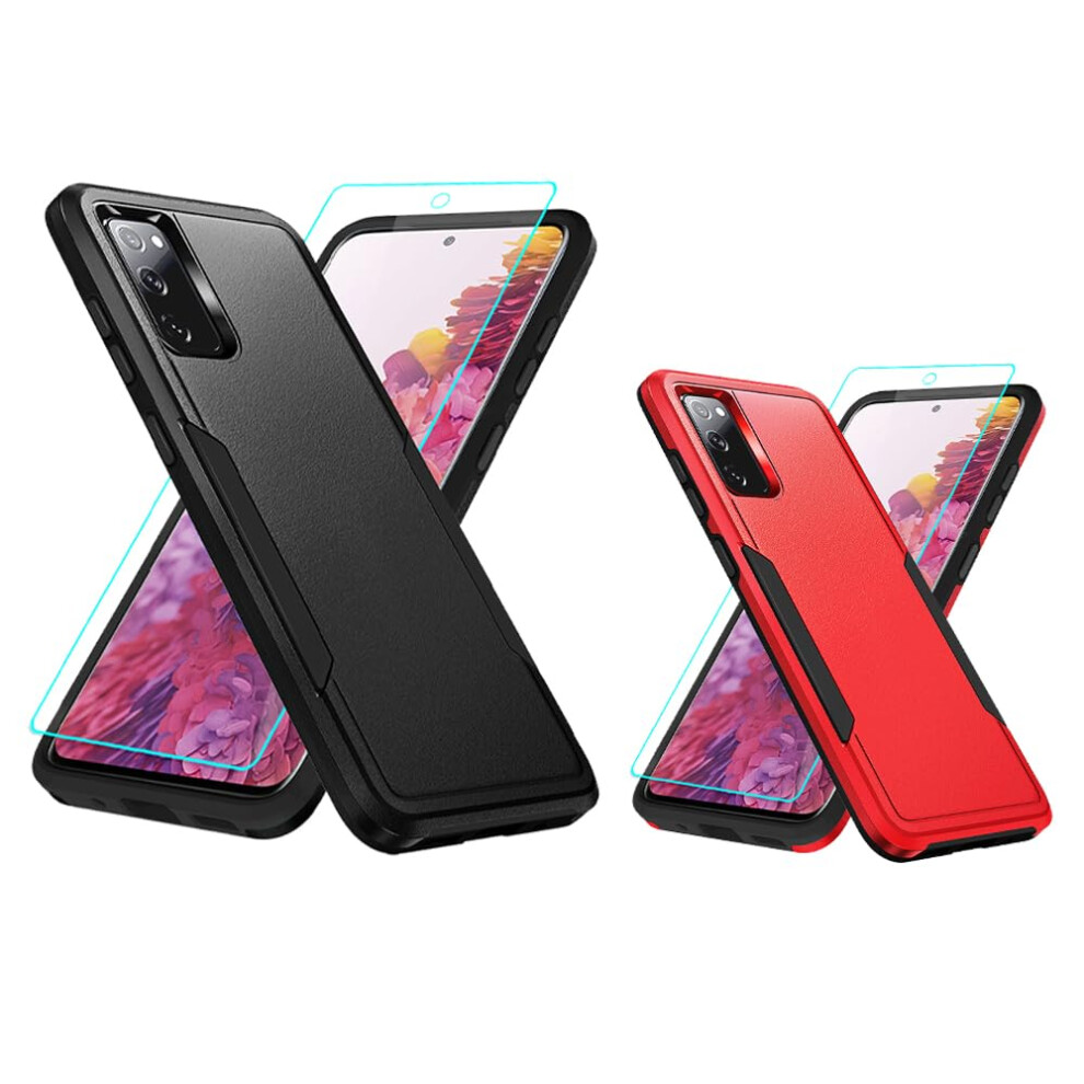Shockproof Case With Screen Protector, Duallayer Scratchresistant Cover For Samsung Galaxy S20 Fe 5G 9053599227212