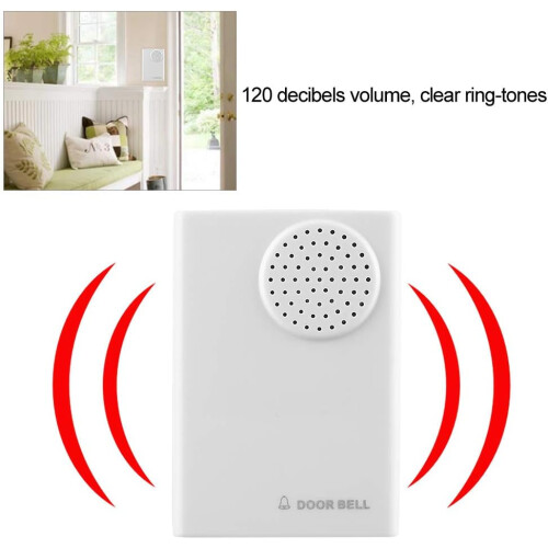 12V Wired Doorbell Chime with Loud 90dB Alert for Office Home Access Control Security System 1