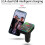 Bluetooth FM Transmitter with PD3.0 QC3.0 Fast Charging, Bluetooth 5.0 Car Adapter, Hands Calling 5