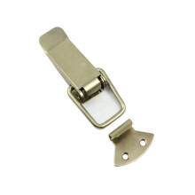4pcs 90mm Spring Loaded Toggle Latch Hasp Nickel Coated Iron for Toolbox Chest Storage Box